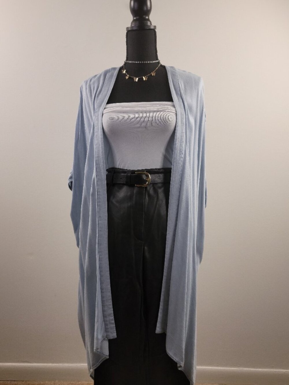 Azure Skies Kimono - Light Blue S/M | Light Wash Chambre Coverup